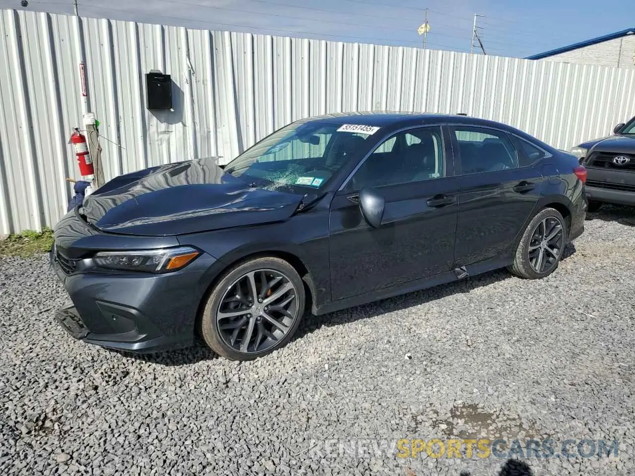 1 Photograph of a damaged car 2HGFE1F96RH333689 HONDA CIVIC 2024