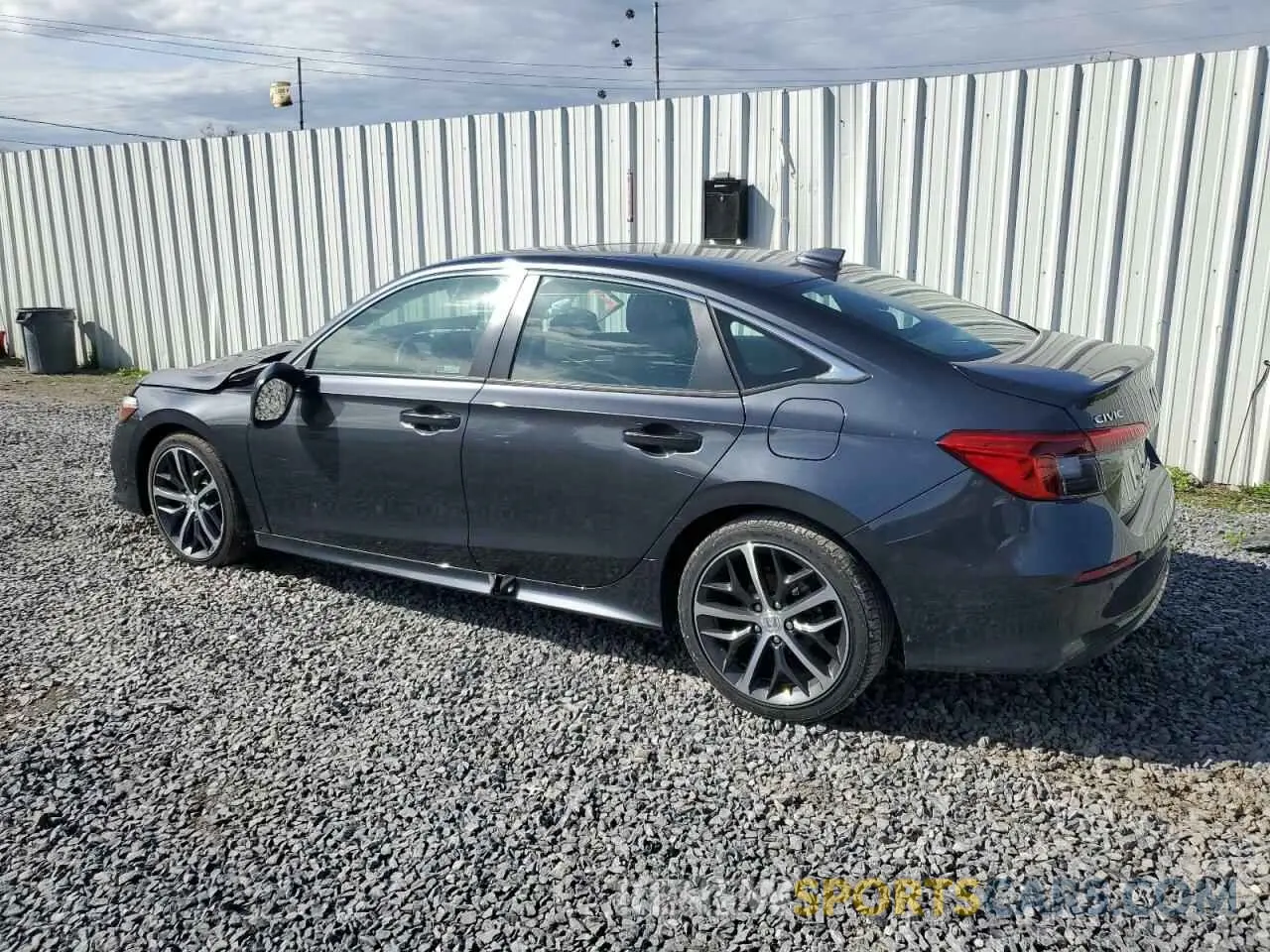 2 Photograph of a damaged car 2HGFE1F96RH333689 HONDA CIVIC 2024