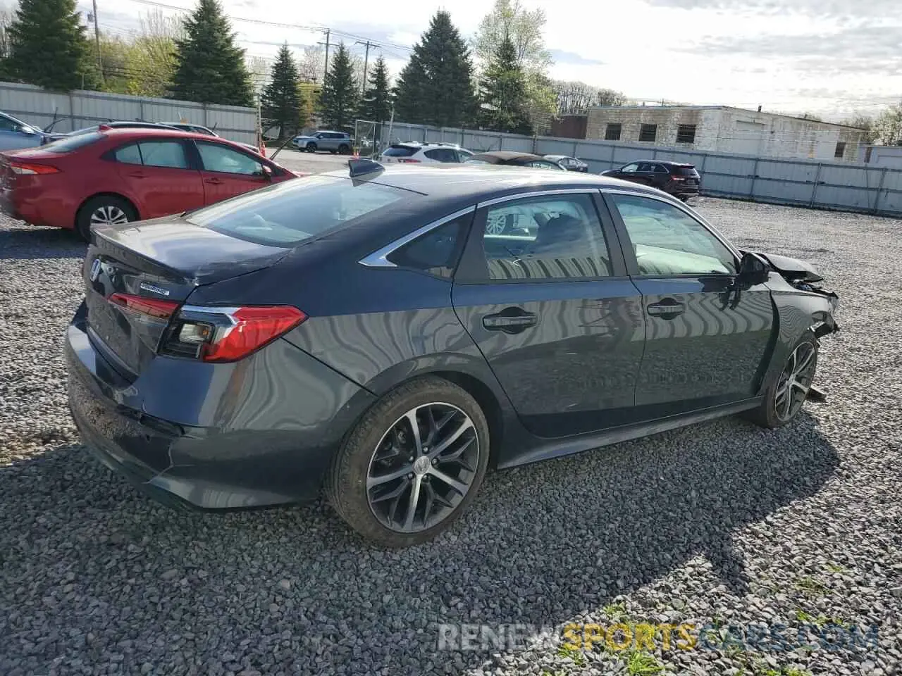 3 Photograph of a damaged car 2HGFE1F96RH333689 HONDA CIVIC 2024