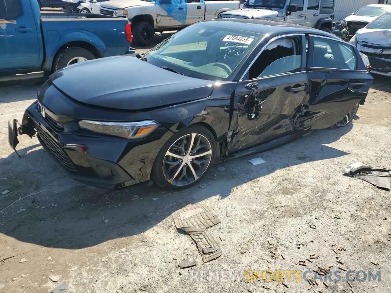 1 Photograph of a damaged car 2HGFE1F97RH300152 HONDA CIVIC 2024