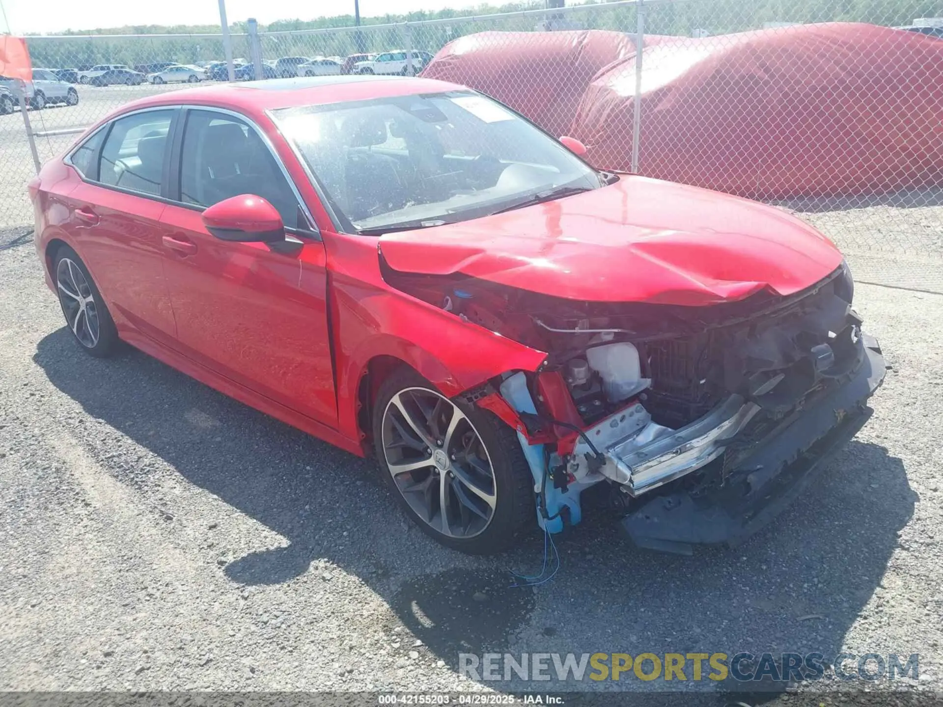 1 Photograph of a damaged car 2HGFE1F97RH302435 HONDA CIVIC 2024
