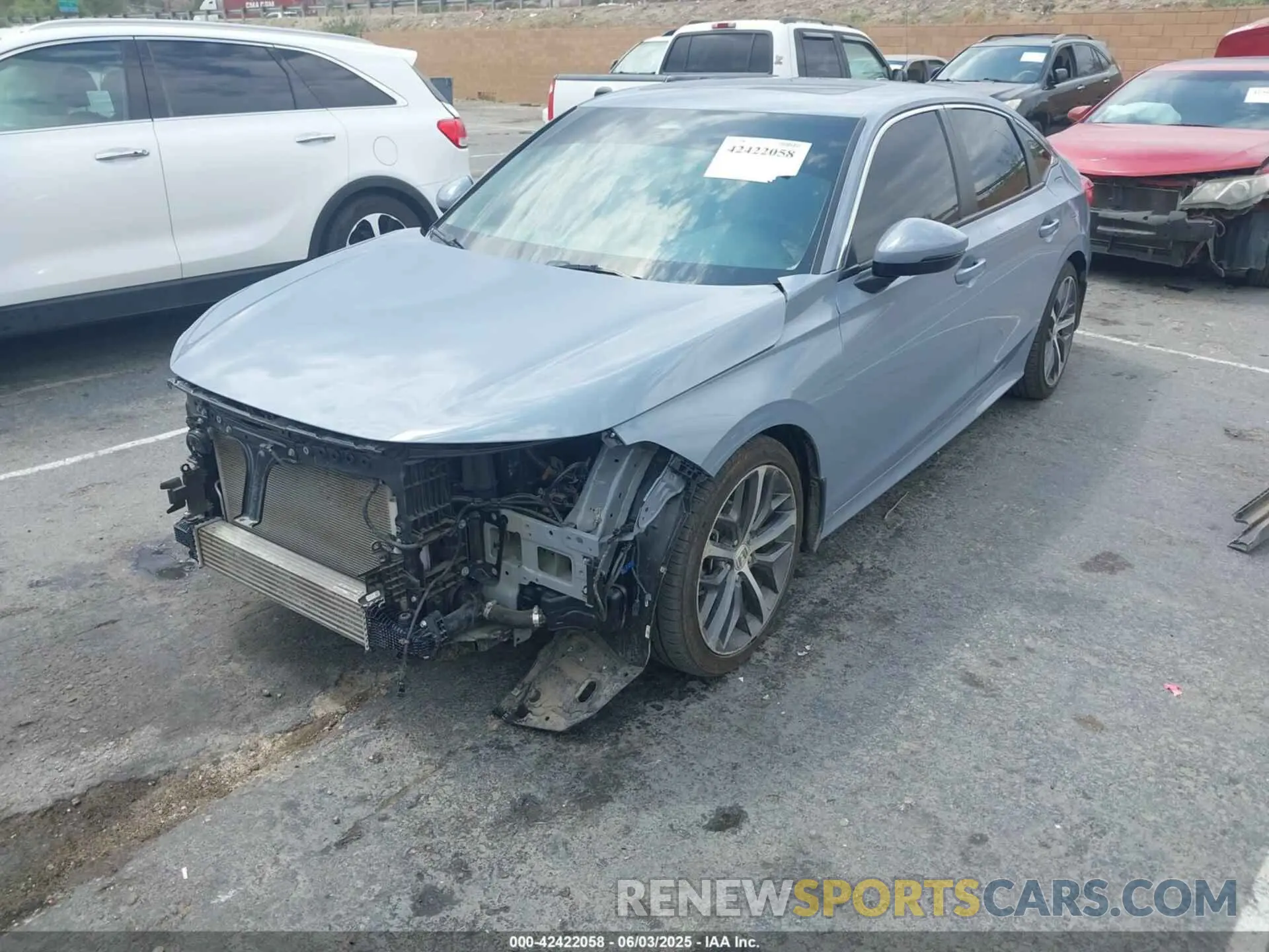 2 Photograph of a damaged car 2HGFE1F97RH303973 HONDA CIVIC 2024