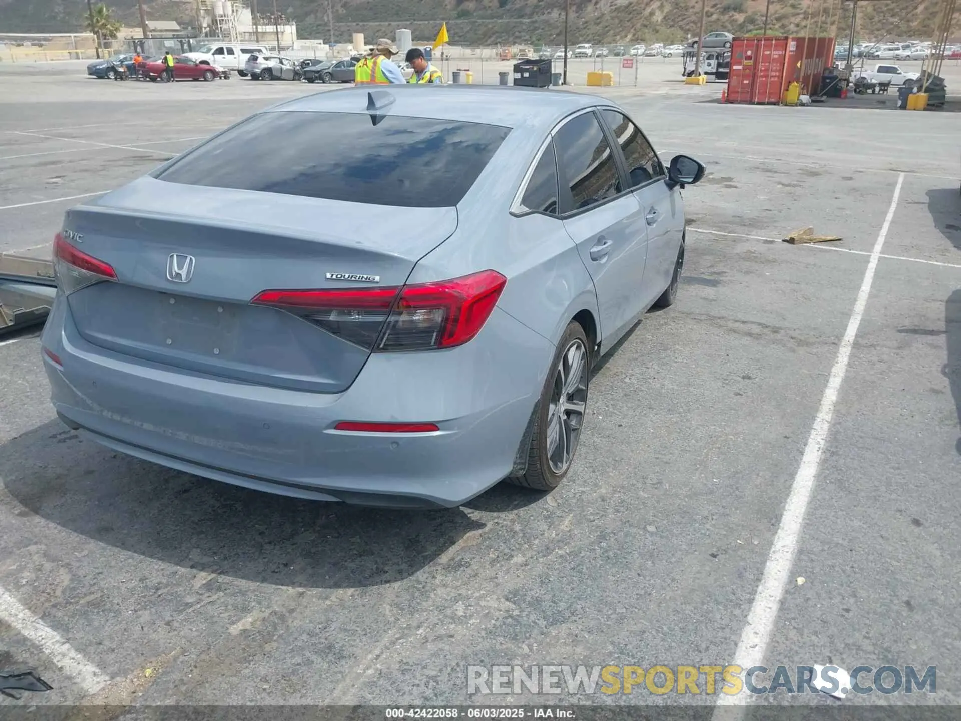 4 Photograph of a damaged car 2HGFE1F97RH303973 HONDA CIVIC 2024