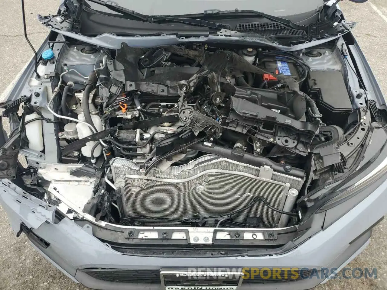 11 Photograph of a damaged car 2HGFE1F97RH306520 HONDA CIVIC 2024