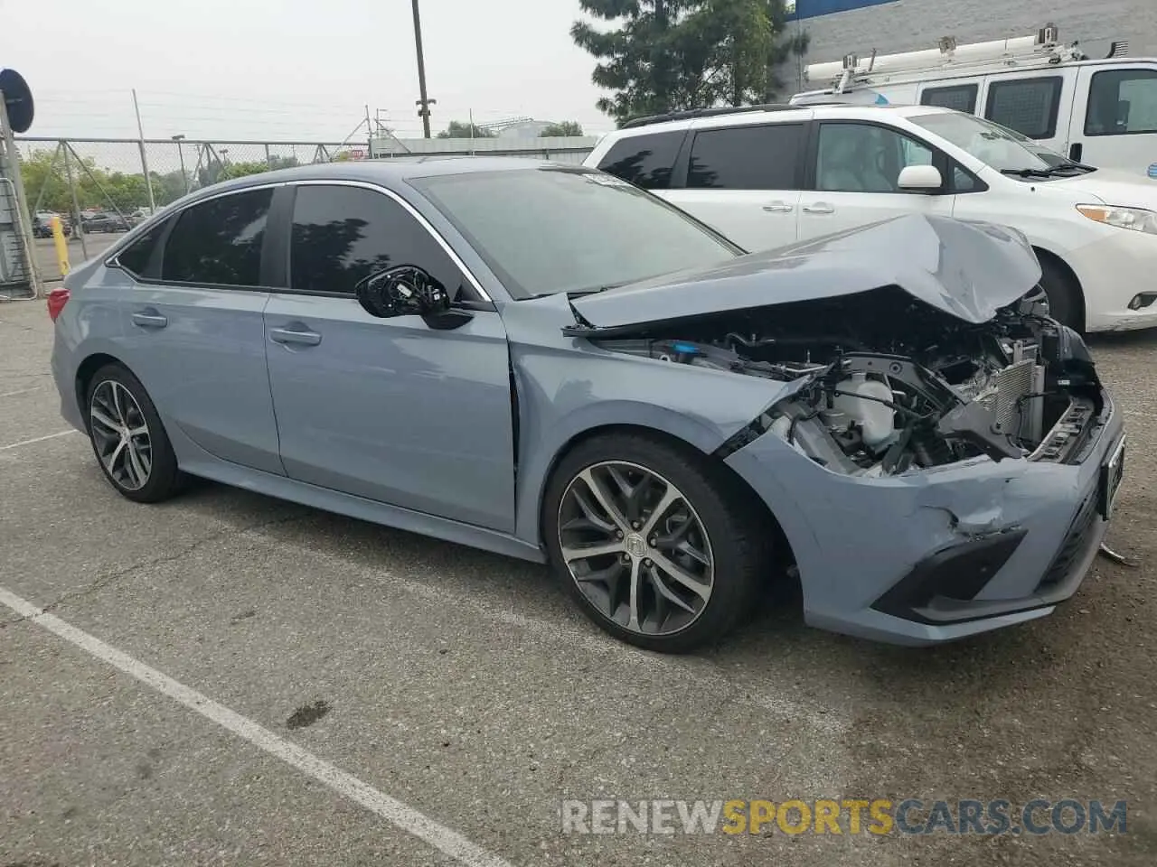 4 Photograph of a damaged car 2HGFE1F97RH306520 HONDA CIVIC 2024