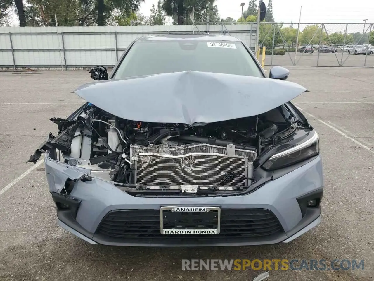 5 Photograph of a damaged car 2HGFE1F97RH306520 HONDA CIVIC 2024