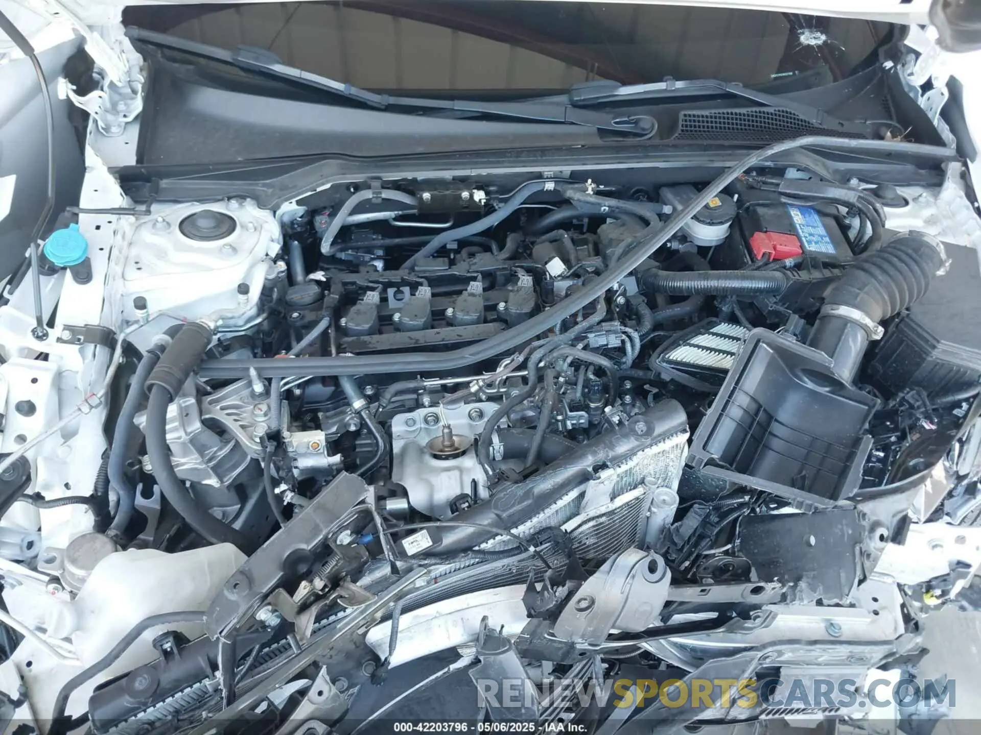10 Photograph of a damaged car 2HGFE1F97RH307568 HONDA CIVIC 2024
