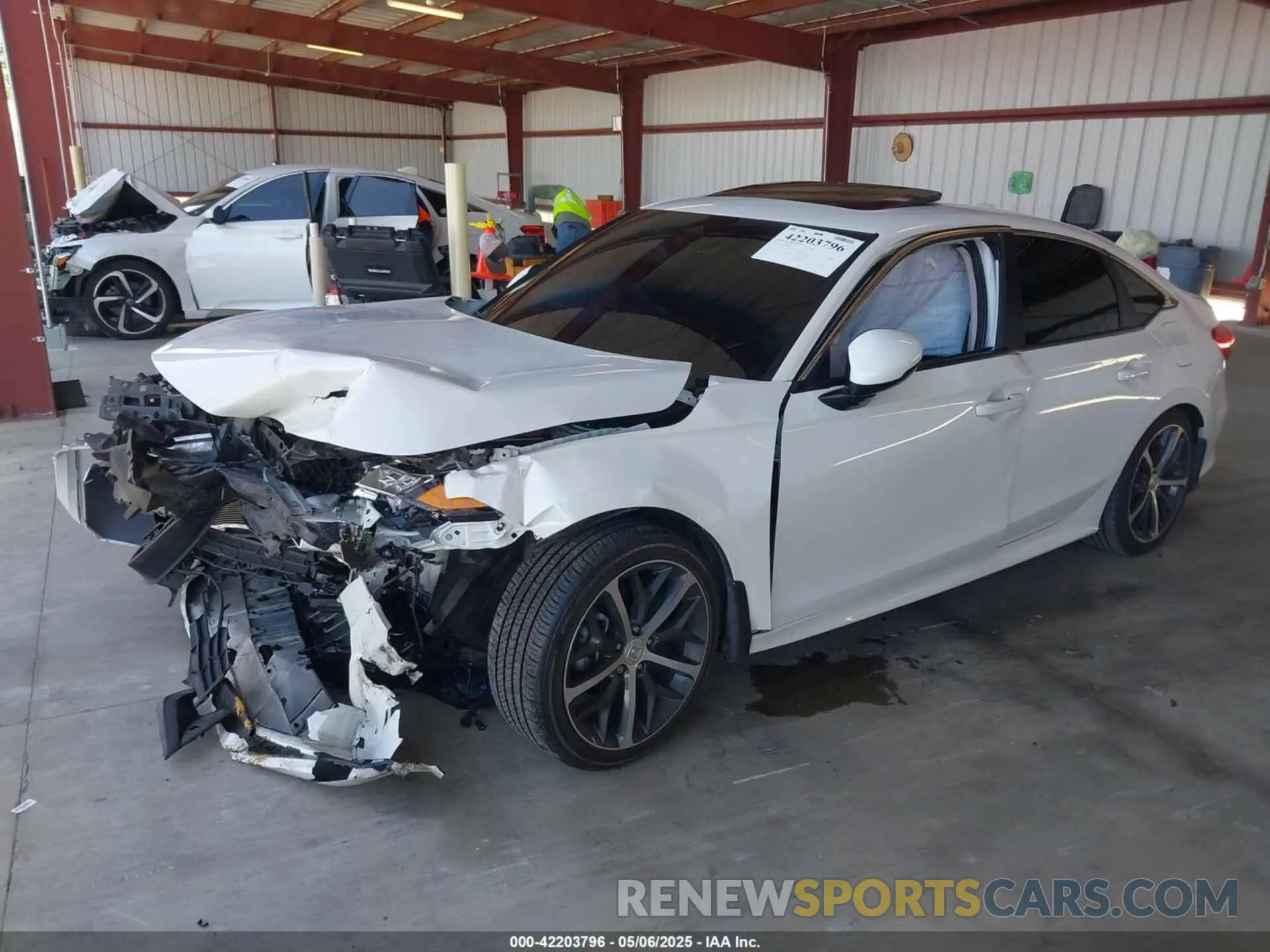 2 Photograph of a damaged car 2HGFE1F97RH307568 HONDA CIVIC 2024