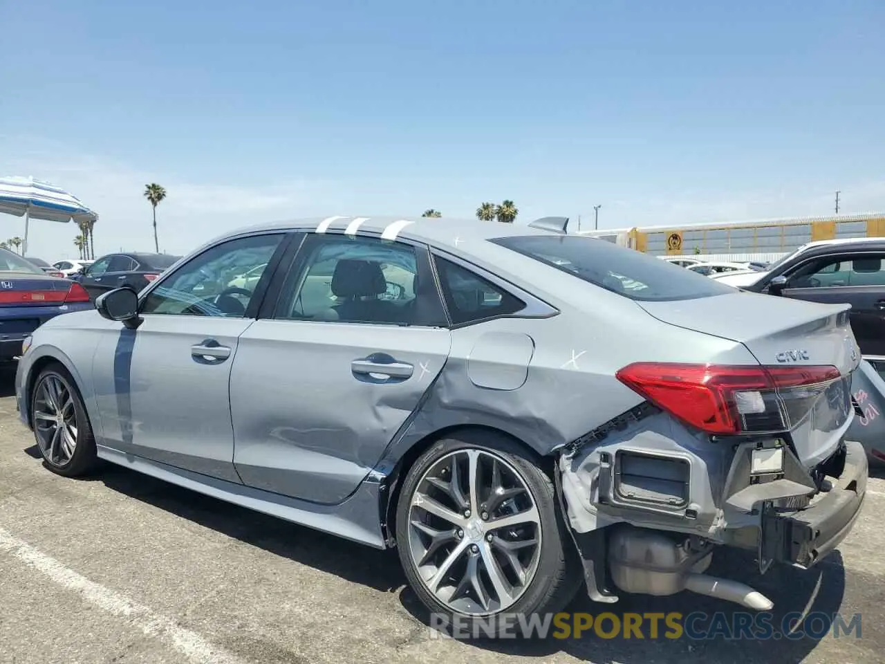 2 Photograph of a damaged car 2HGFE1F97RH311930 HONDA CIVIC 2024