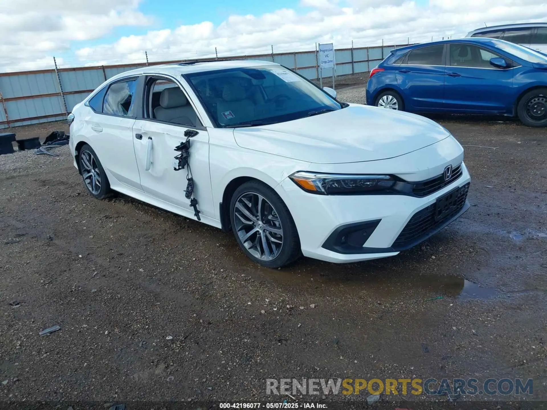 1 Photograph of a damaged car 2HGFE1F97RH315587 HONDA CIVIC 2024
