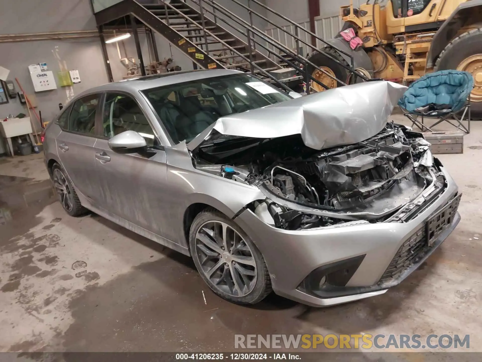 1 Photograph of a damaged car 2HGFE1F97RH329599 HONDA CIVIC 2024