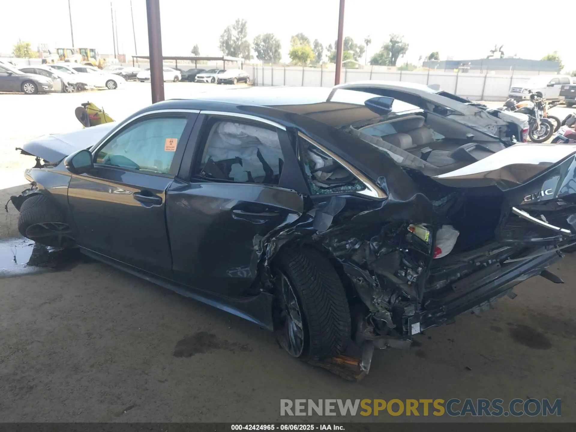 14 Photograph of a damaged car 2HGFE1F98RH312956 HONDA CIVIC 2024