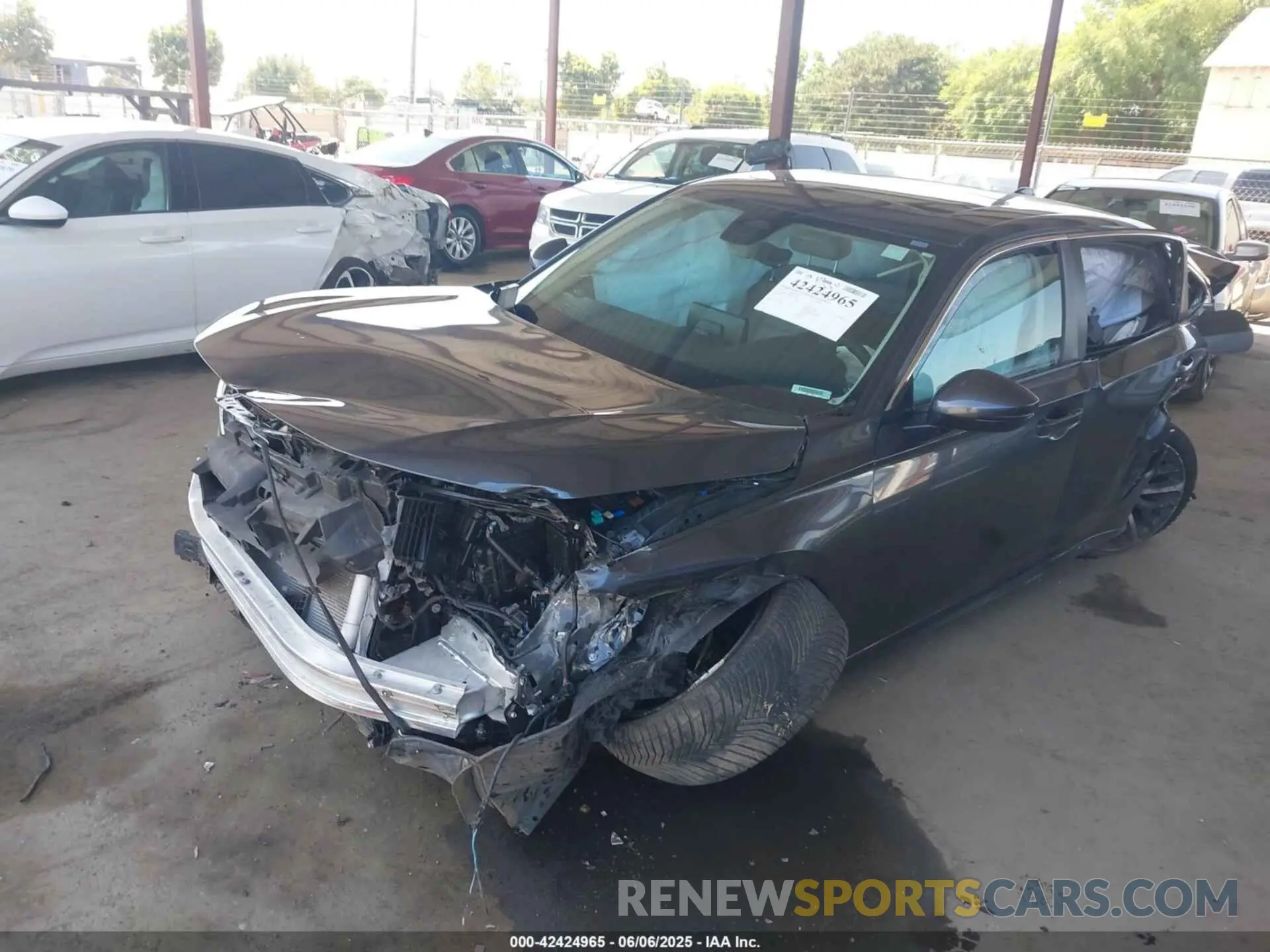 2 Photograph of a damaged car 2HGFE1F98RH312956 HONDA CIVIC 2024