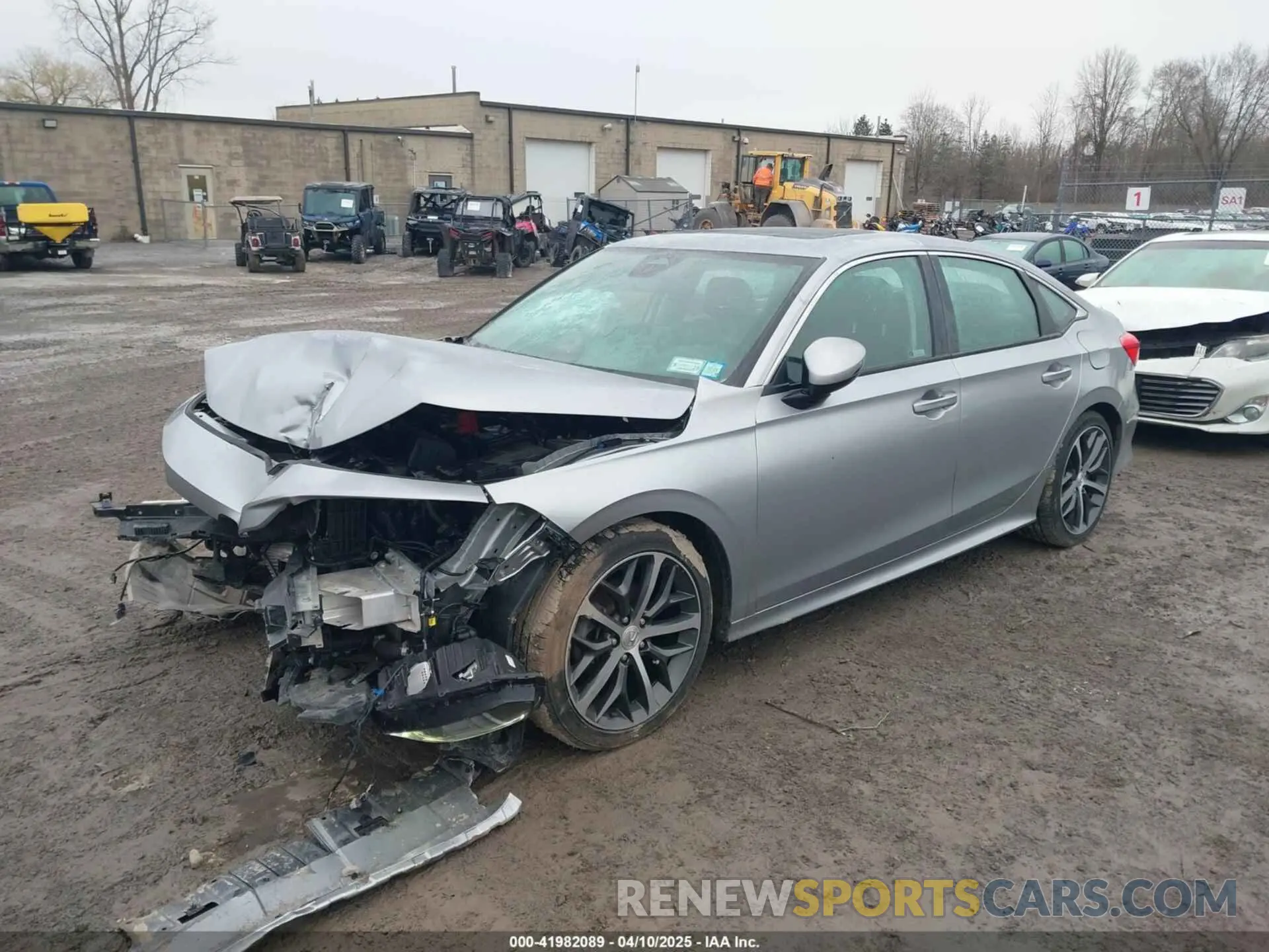 2 Photograph of a damaged car 2HGFE1F98RH317414 HONDA CIVIC 2024
