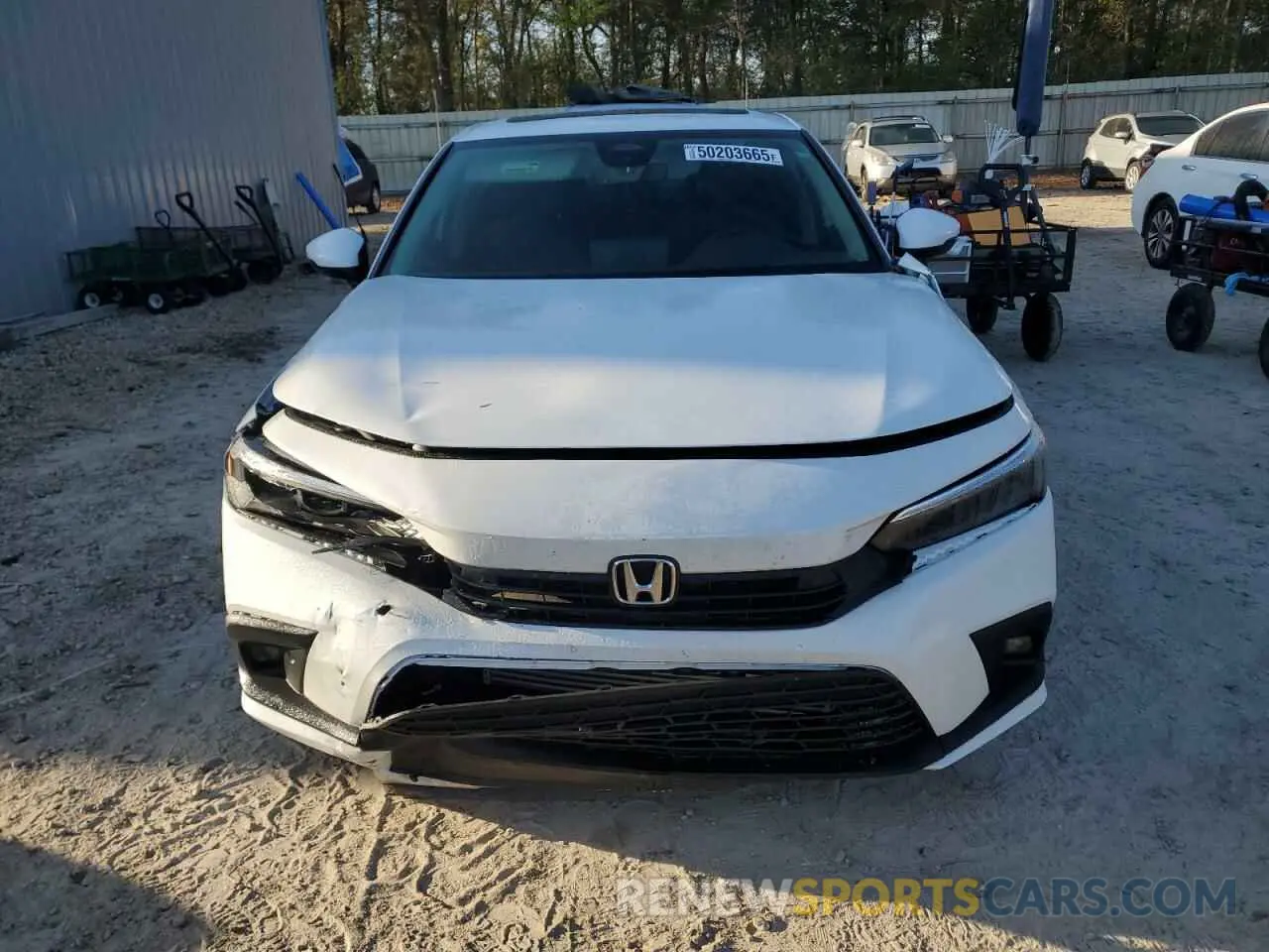 5 Photograph of a damaged car 2HGFE1F98RH321771 HONDA CIVIC 2024