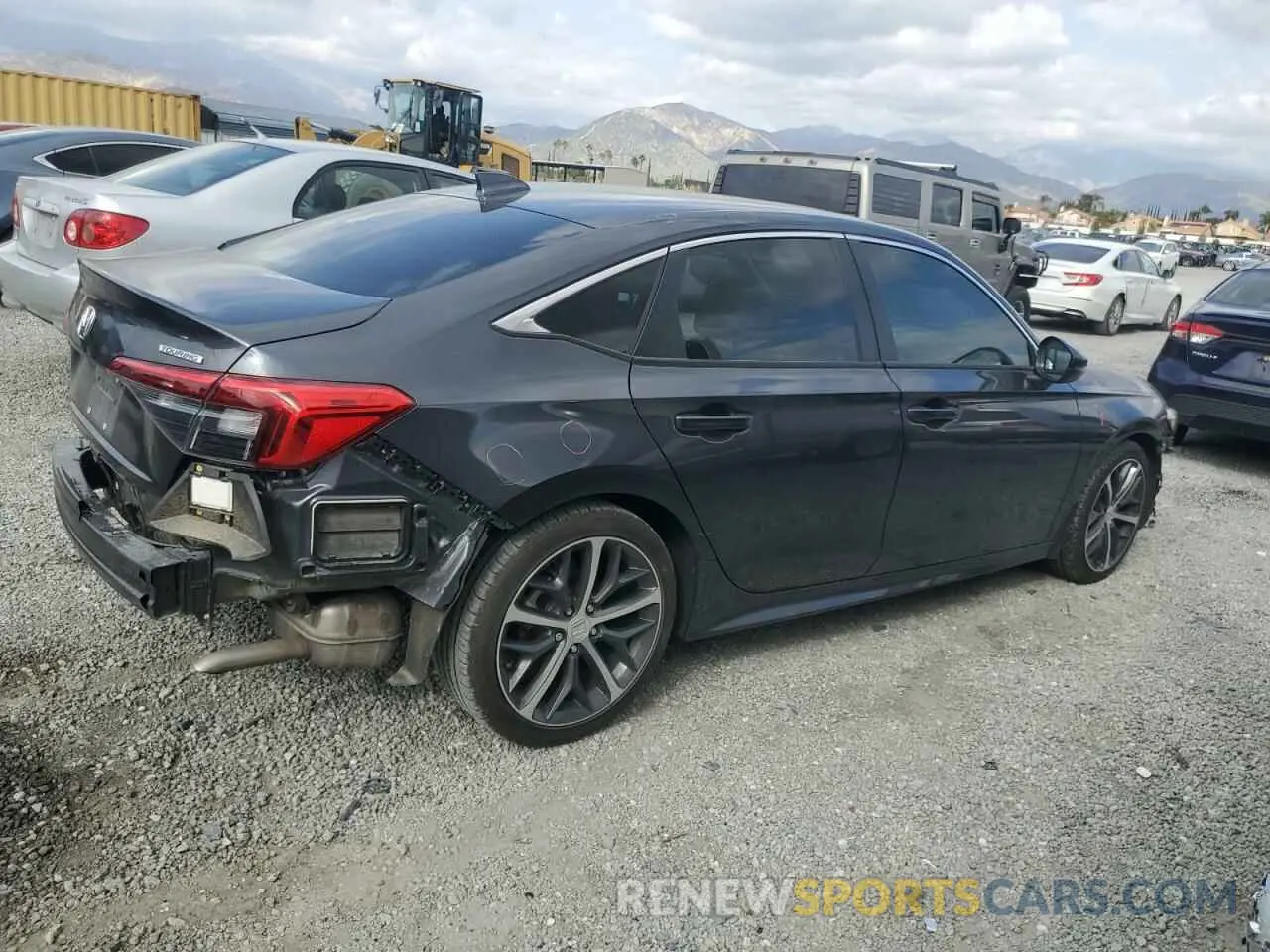 3 Photograph of a damaged car 2HGFE1F98RH336464 HONDA CIVIC 2024