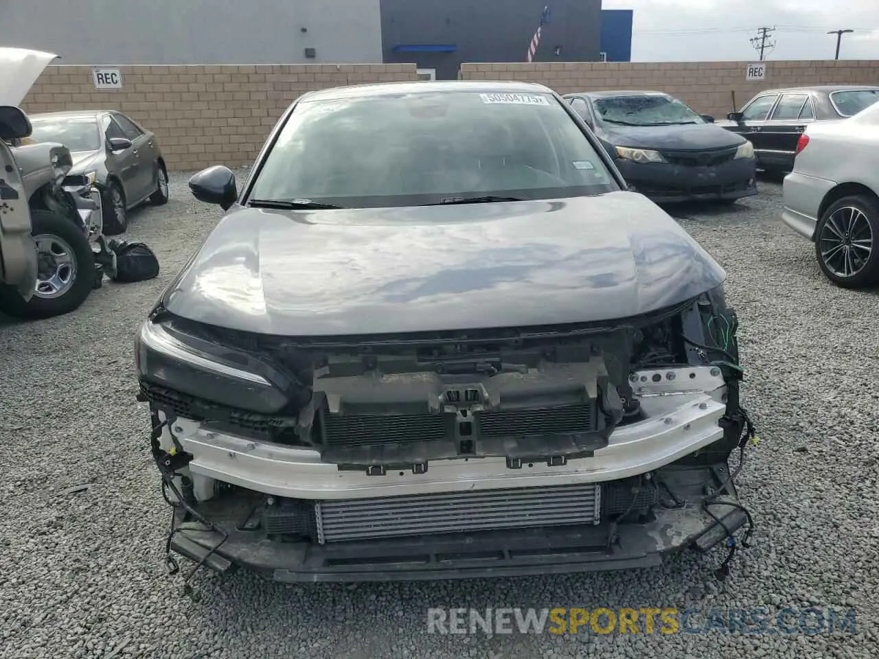 5 Photograph of a damaged car 2HGFE1F98RH336464 HONDA CIVIC 2024