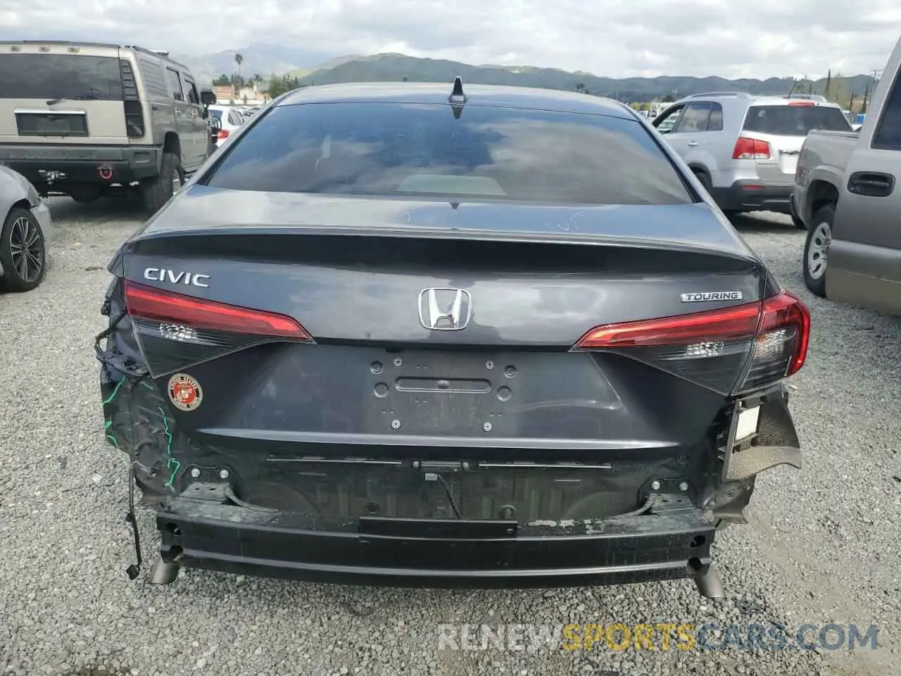 6 Photograph of a damaged car 2HGFE1F98RH336464 HONDA CIVIC 2024