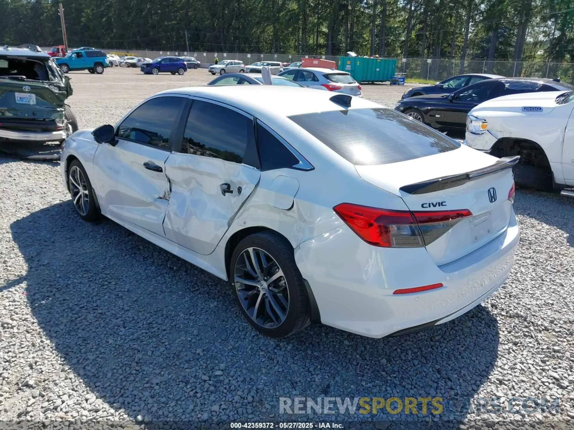 3 Photograph of a damaged car 2HGFE1F98RH339977 HONDA CIVIC 2024