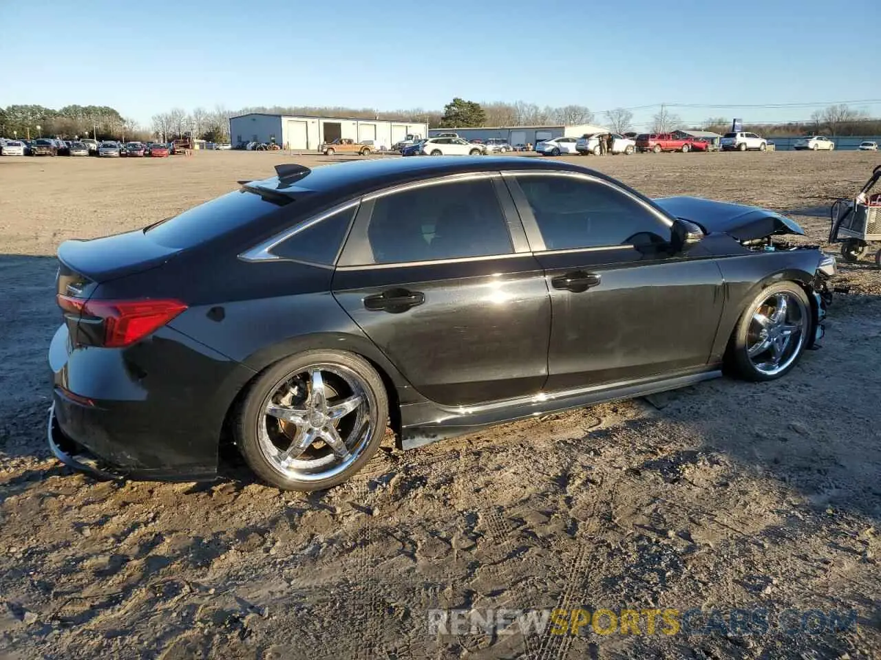 3 Photograph of a damaged car 2HGFE1F99RH300542 HONDA CIVIC 2024