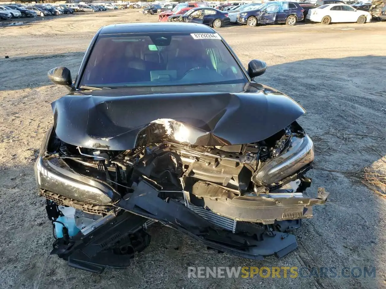 5 Photograph of a damaged car 2HGFE1F99RH300542 HONDA CIVIC 2024