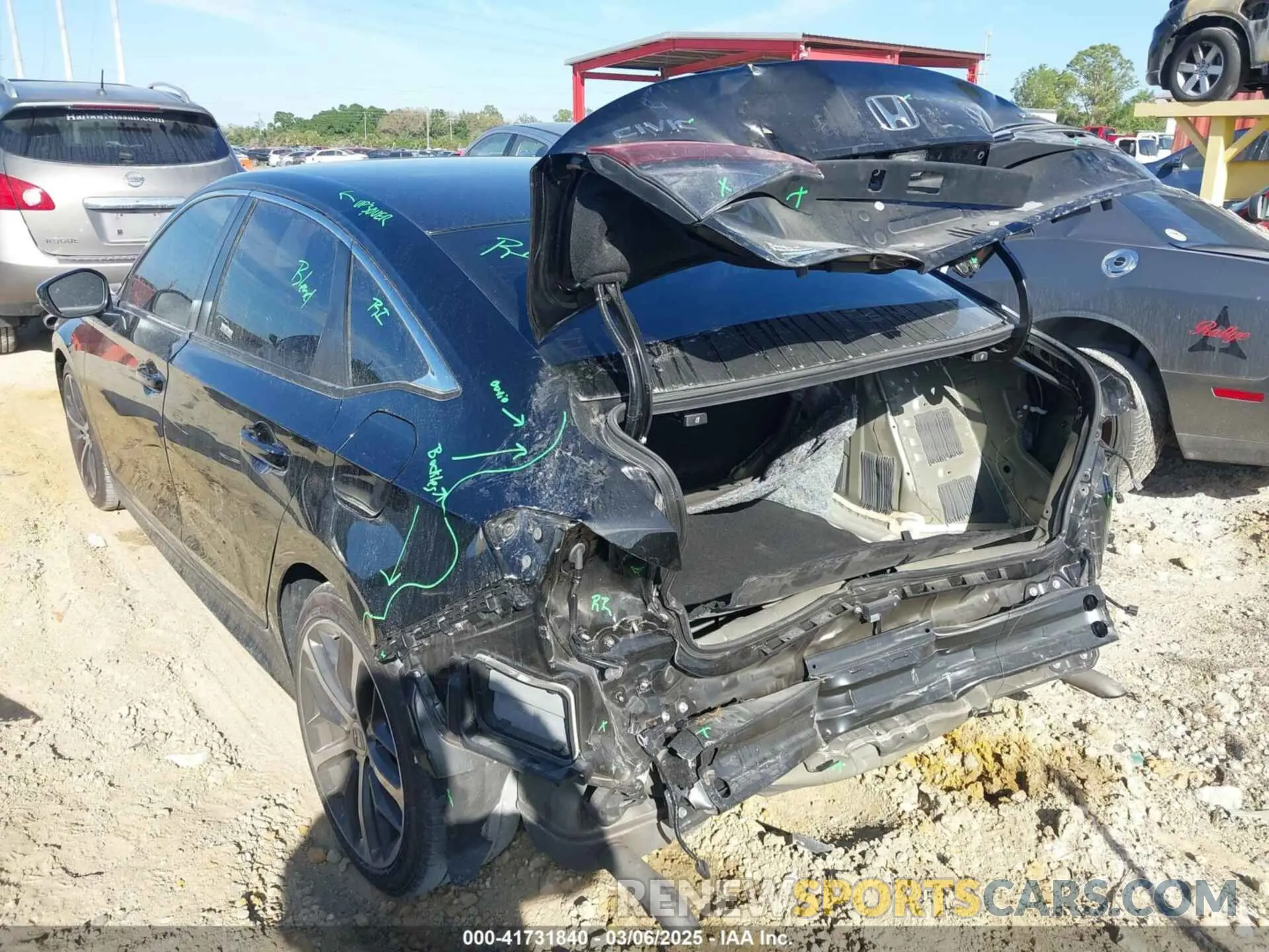 3 Photograph of a damaged car 2HGFE1F99RH315705 HONDA CIVIC 2024