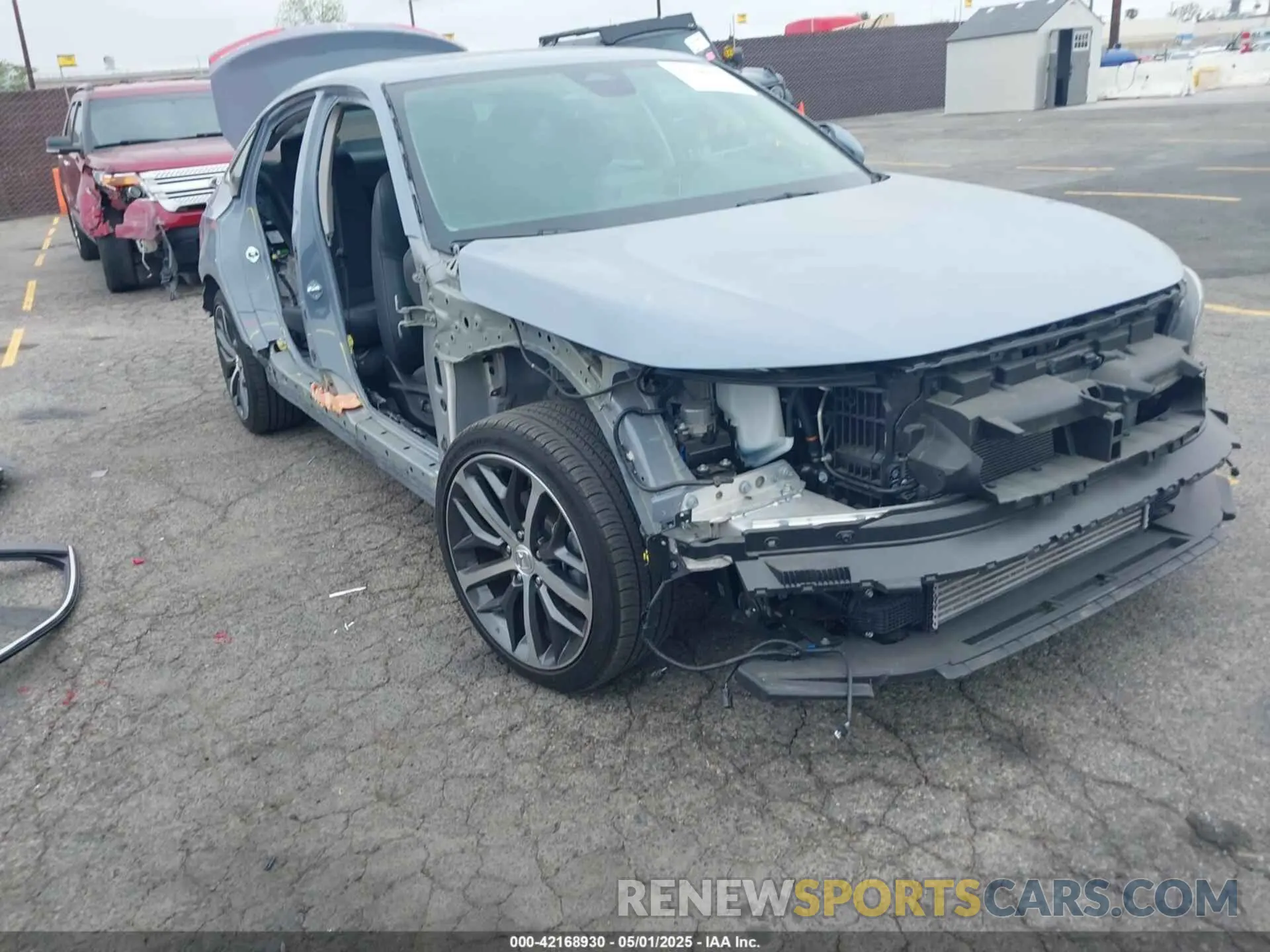 1 Photograph of a damaged car 2HGFE1F99RH320953 HONDA CIVIC 2024
