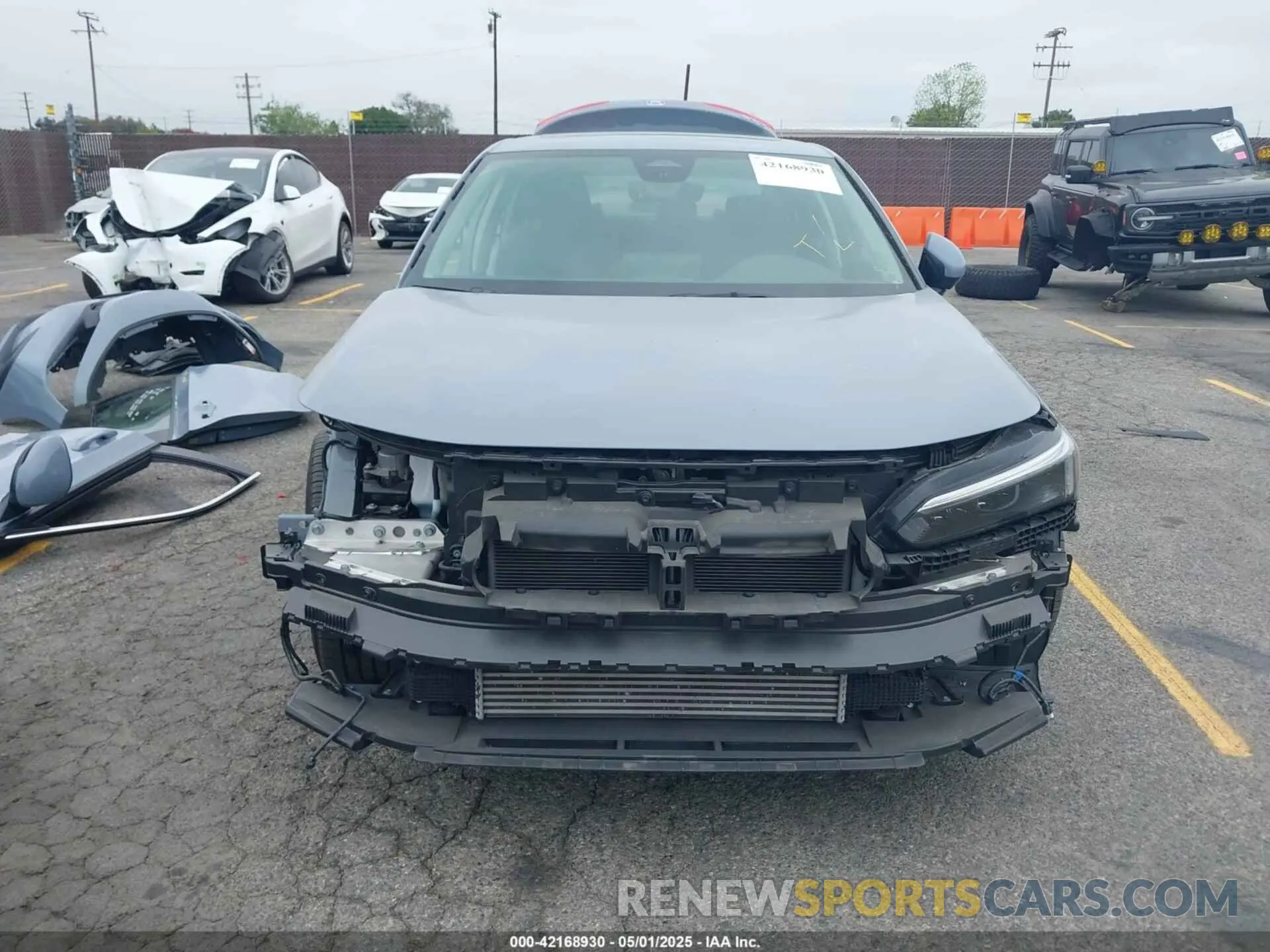 13 Photograph of a damaged car 2HGFE1F99RH320953 HONDA CIVIC 2024