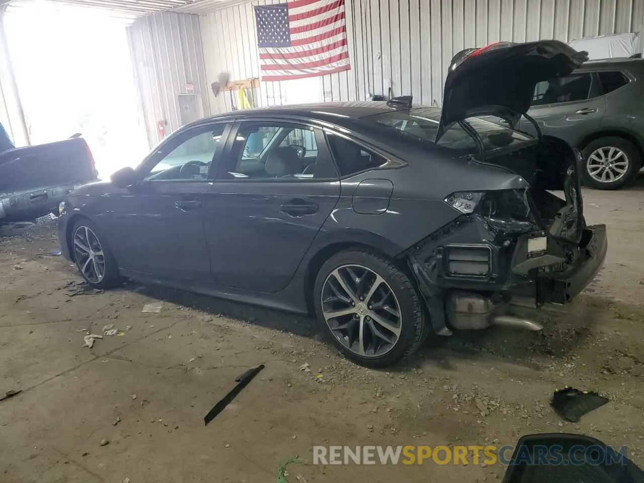 2 Photograph of a damaged car 2HGFE1F99RH322752 HONDA CIVIC 2024
