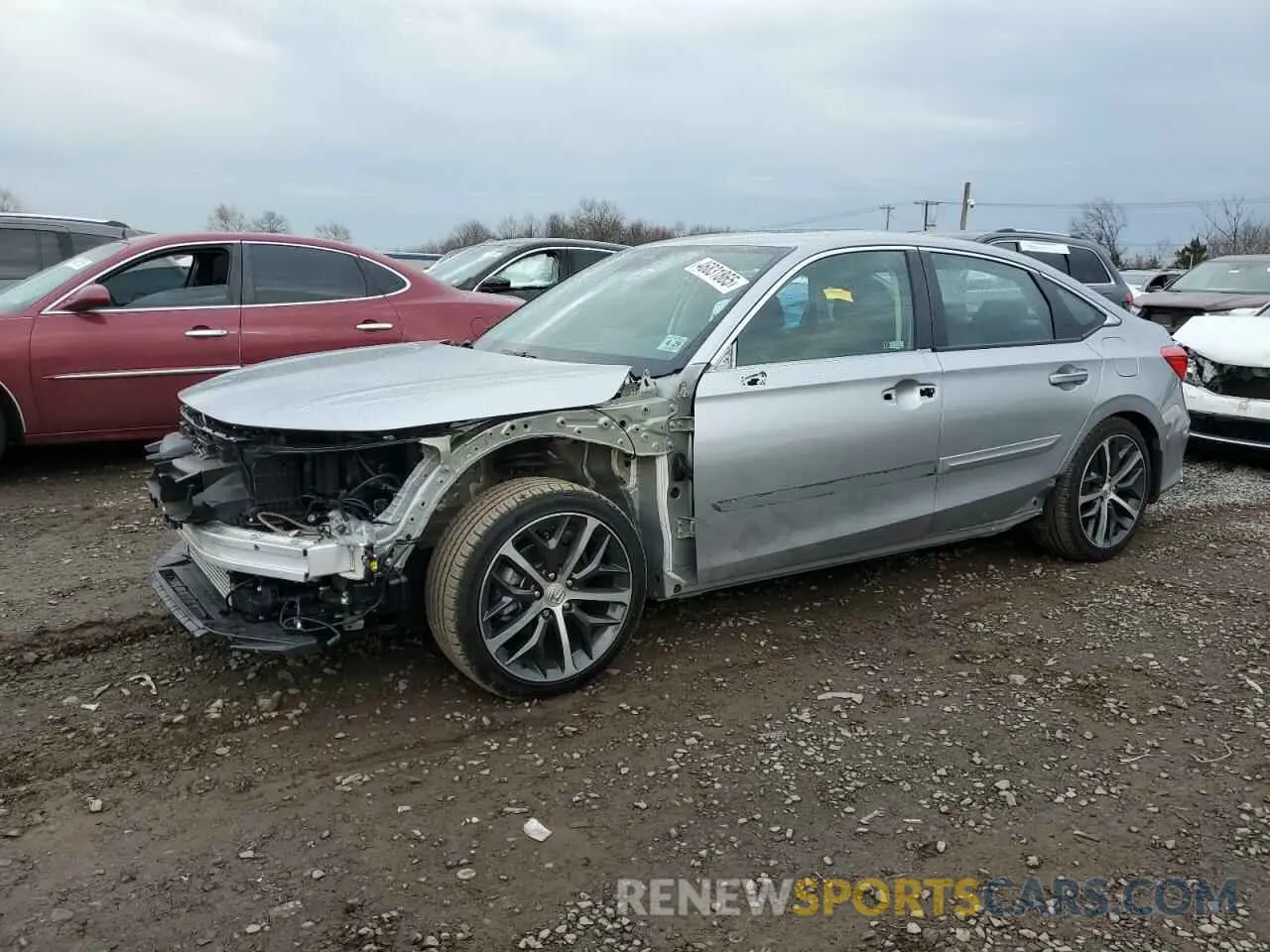1 Photograph of a damaged car 2HGFE1F99RH329619 HONDA CIVIC 2024