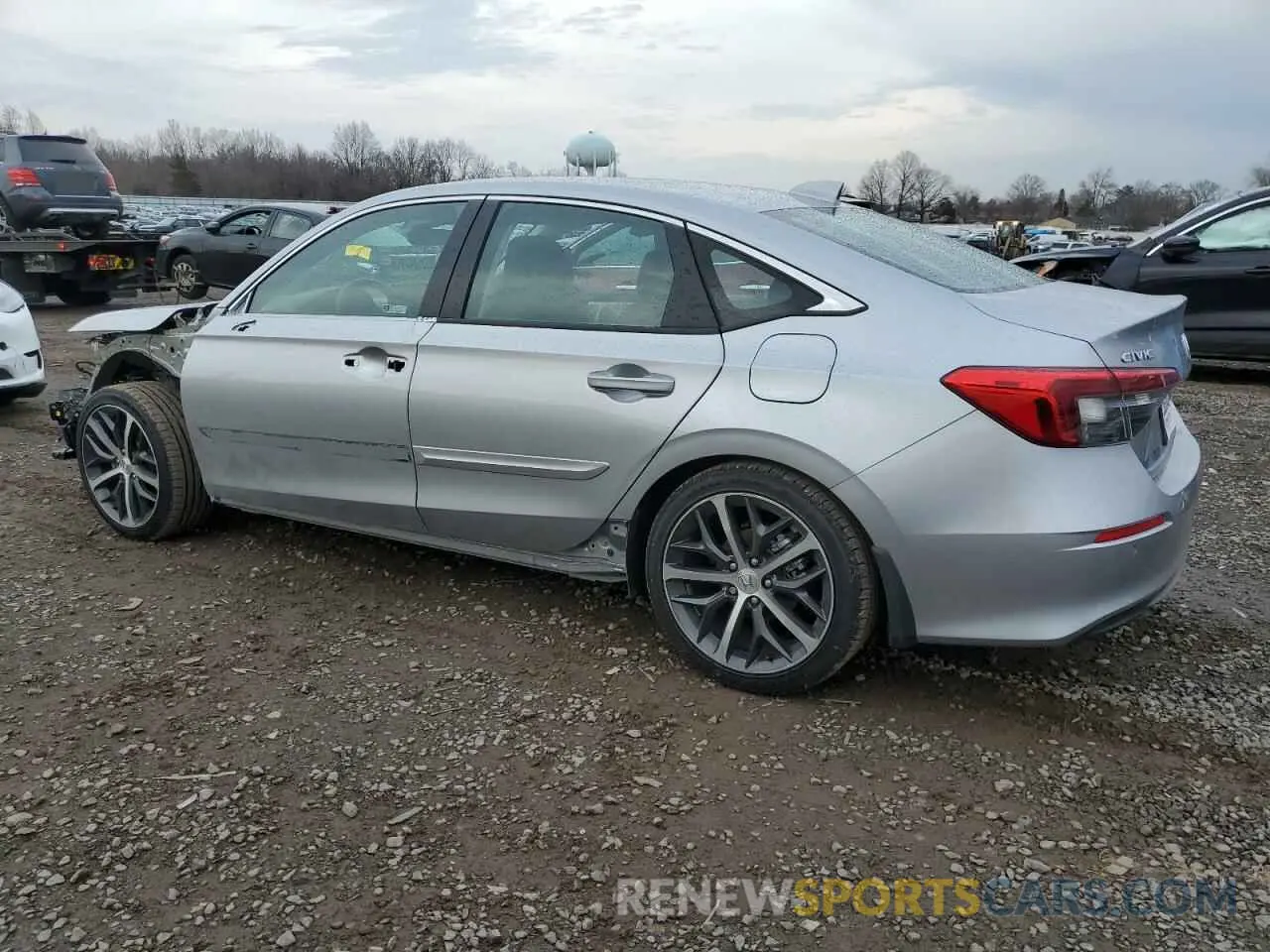 2 Photograph of a damaged car 2HGFE1F99RH329619 HONDA CIVIC 2024