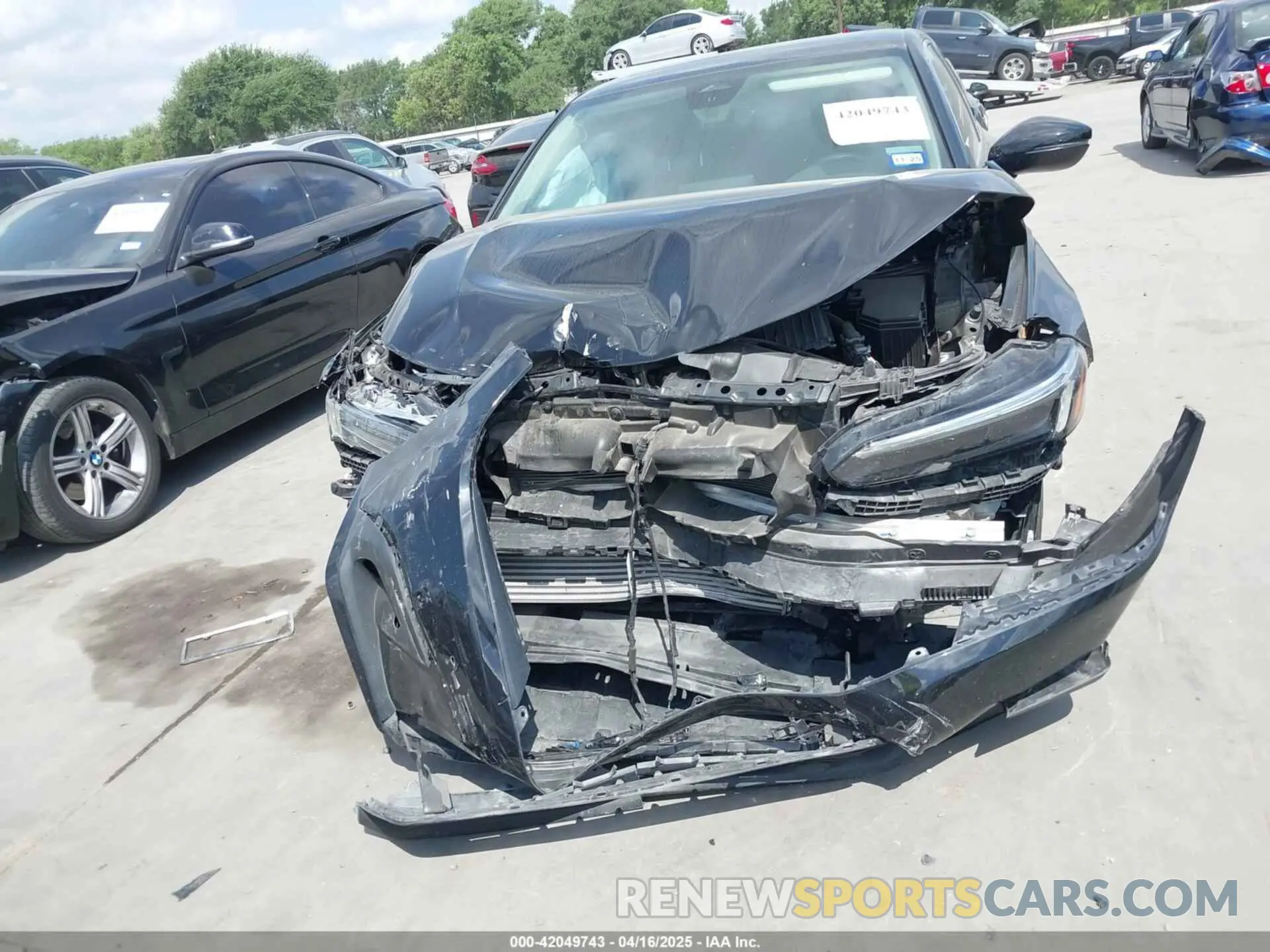 13 Photograph of a damaged car 2HGFE1F9XRH310819 HONDA CIVIC 2024