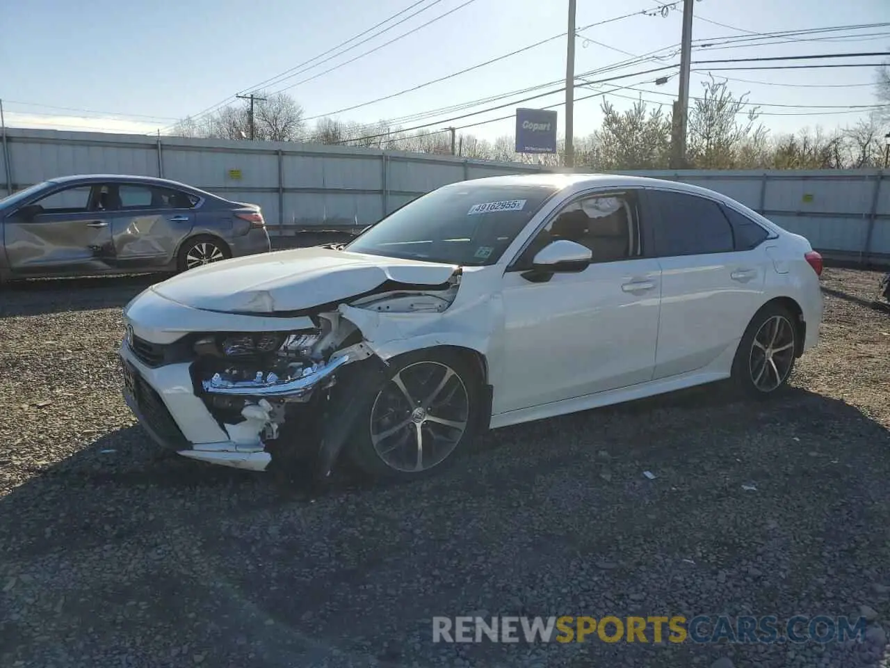 1 Photograph of a damaged car 2HGFE1F9XRH327474 HONDA CIVIC 2024