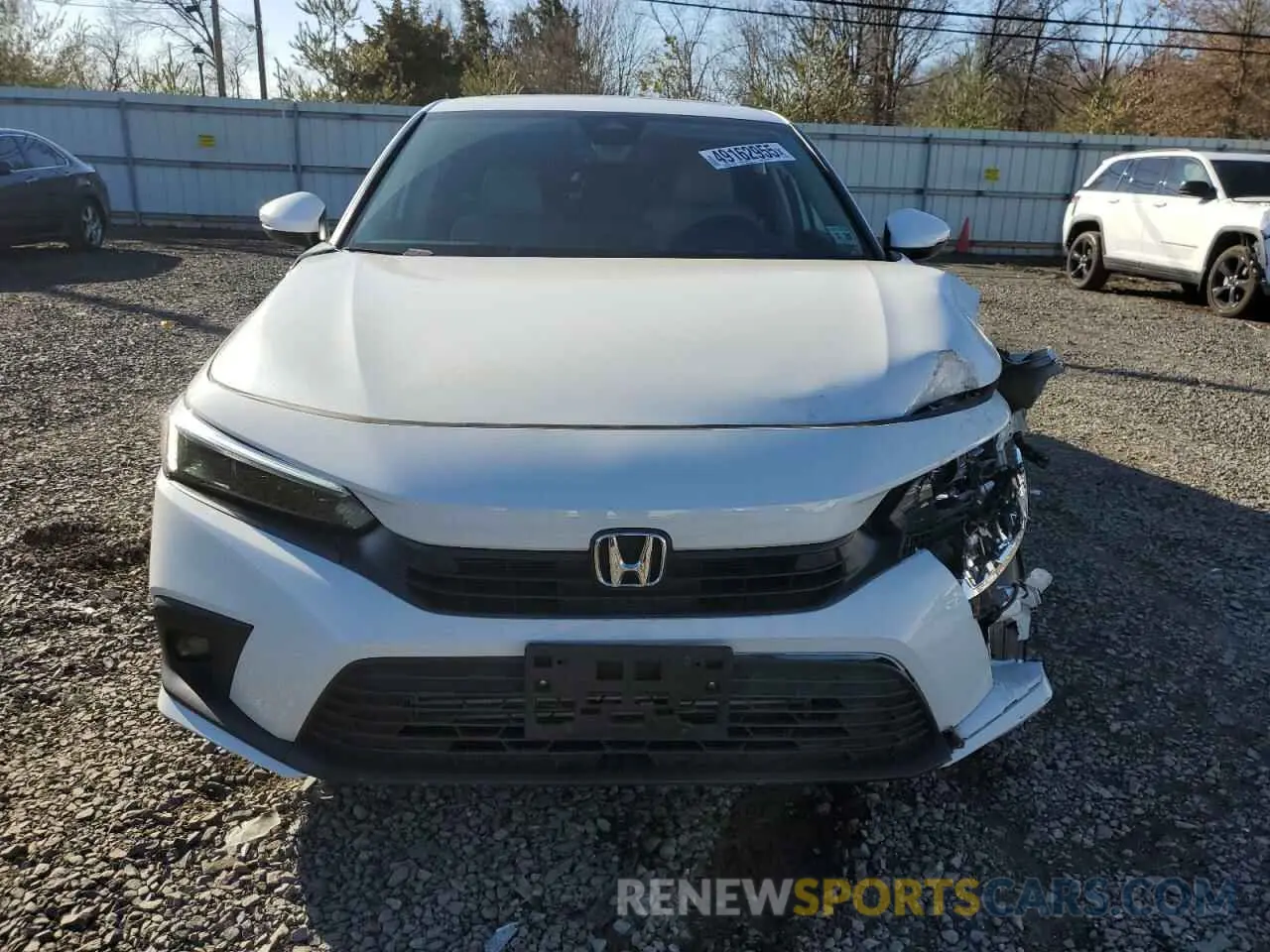 5 Photograph of a damaged car 2HGFE1F9XRH327474 HONDA CIVIC 2024