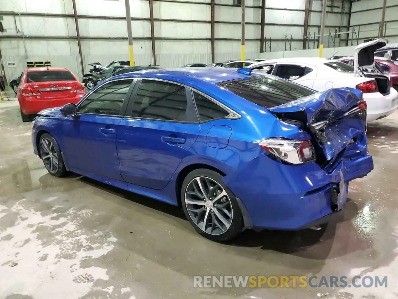 2 Photograph of a damaged car 2HGFE1F9XRH333470 HONDA CIVIC 2024