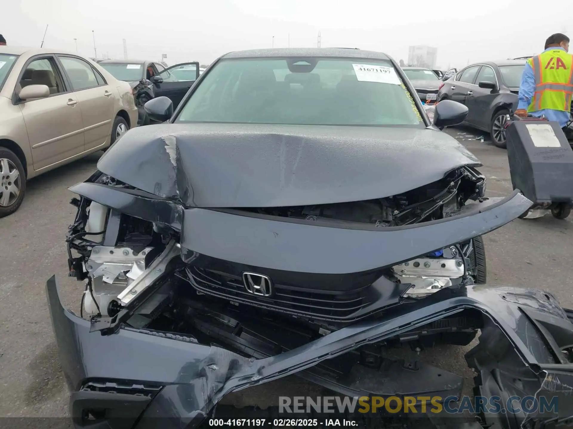 13 Photograph of a damaged car 2HGFE2F20RH536621 HONDA CIVIC 2024
