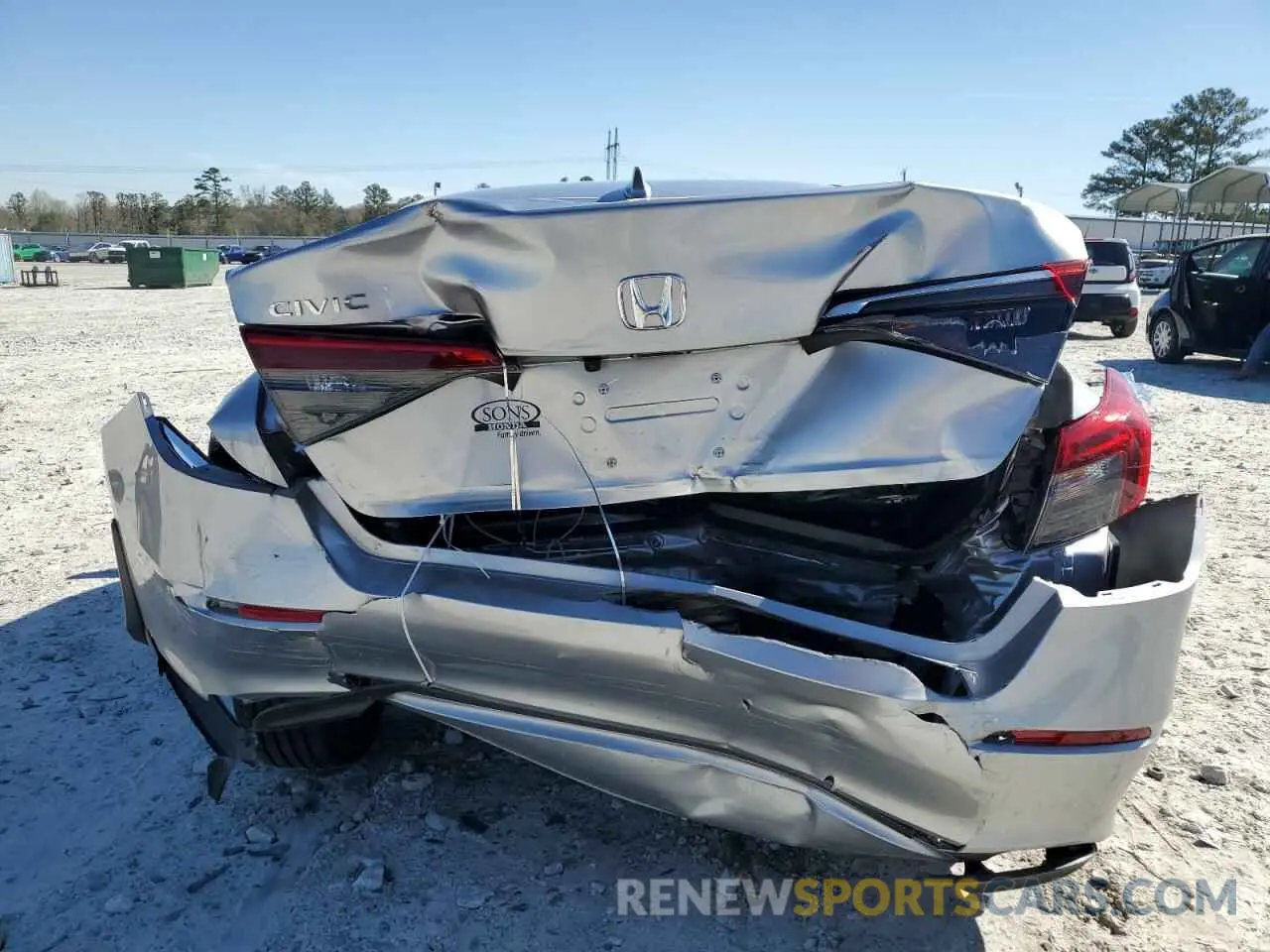 6 Photograph of a damaged car 2HGFE2F20RH578898 HONDA CIVIC 2024