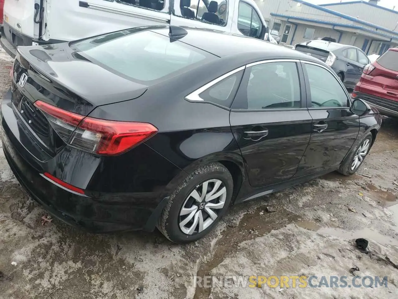 3 Photograph of a damaged car 2HGFE2F20RH584491 HONDA CIVIC 2024