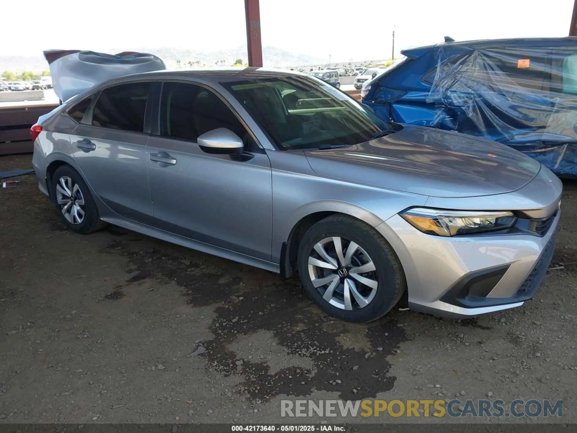 1 Photograph of a damaged car 2HGFE2F21RH506477 HONDA CIVIC 2024