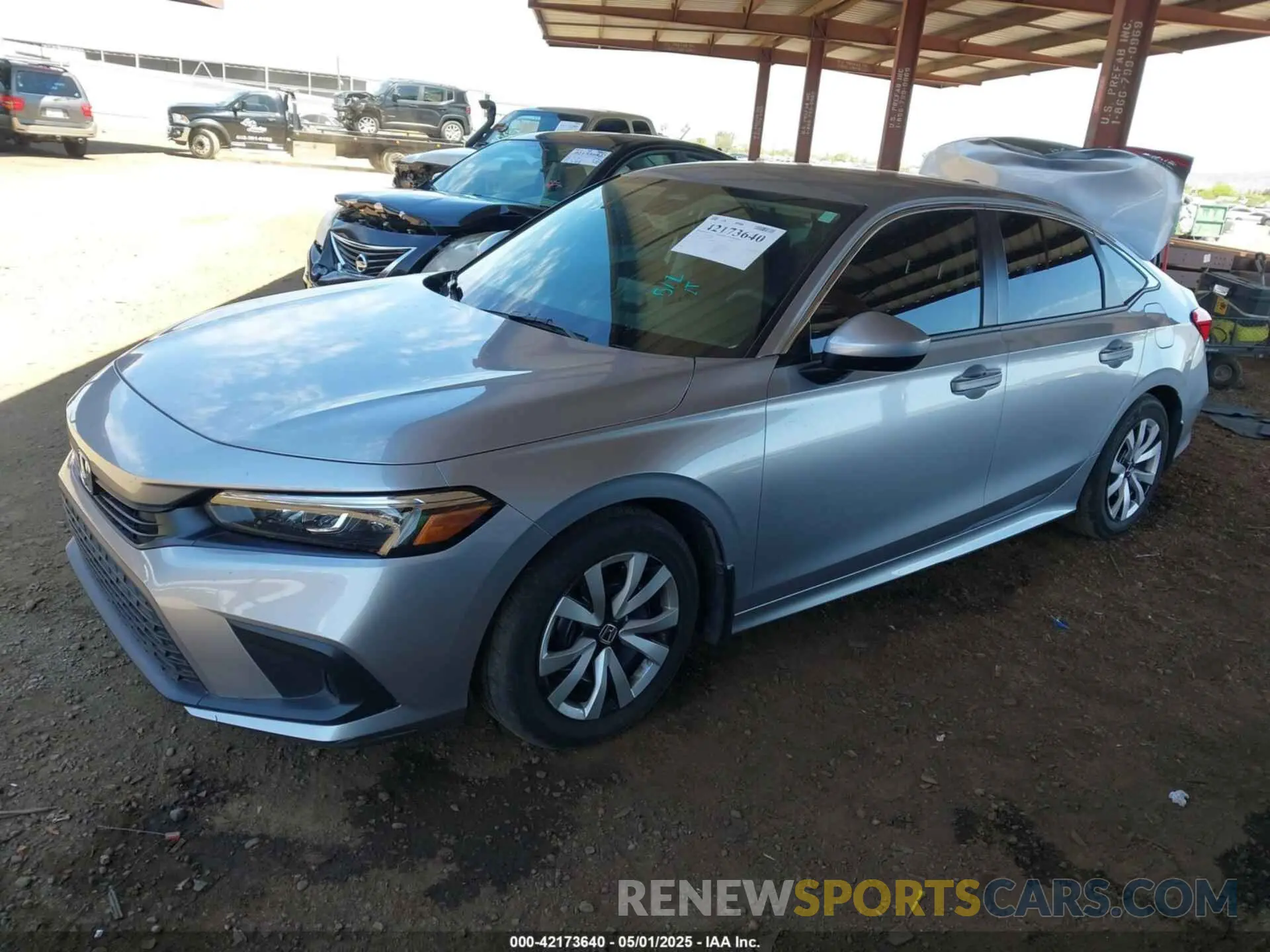 2 Photograph of a damaged car 2HGFE2F21RH506477 HONDA CIVIC 2024