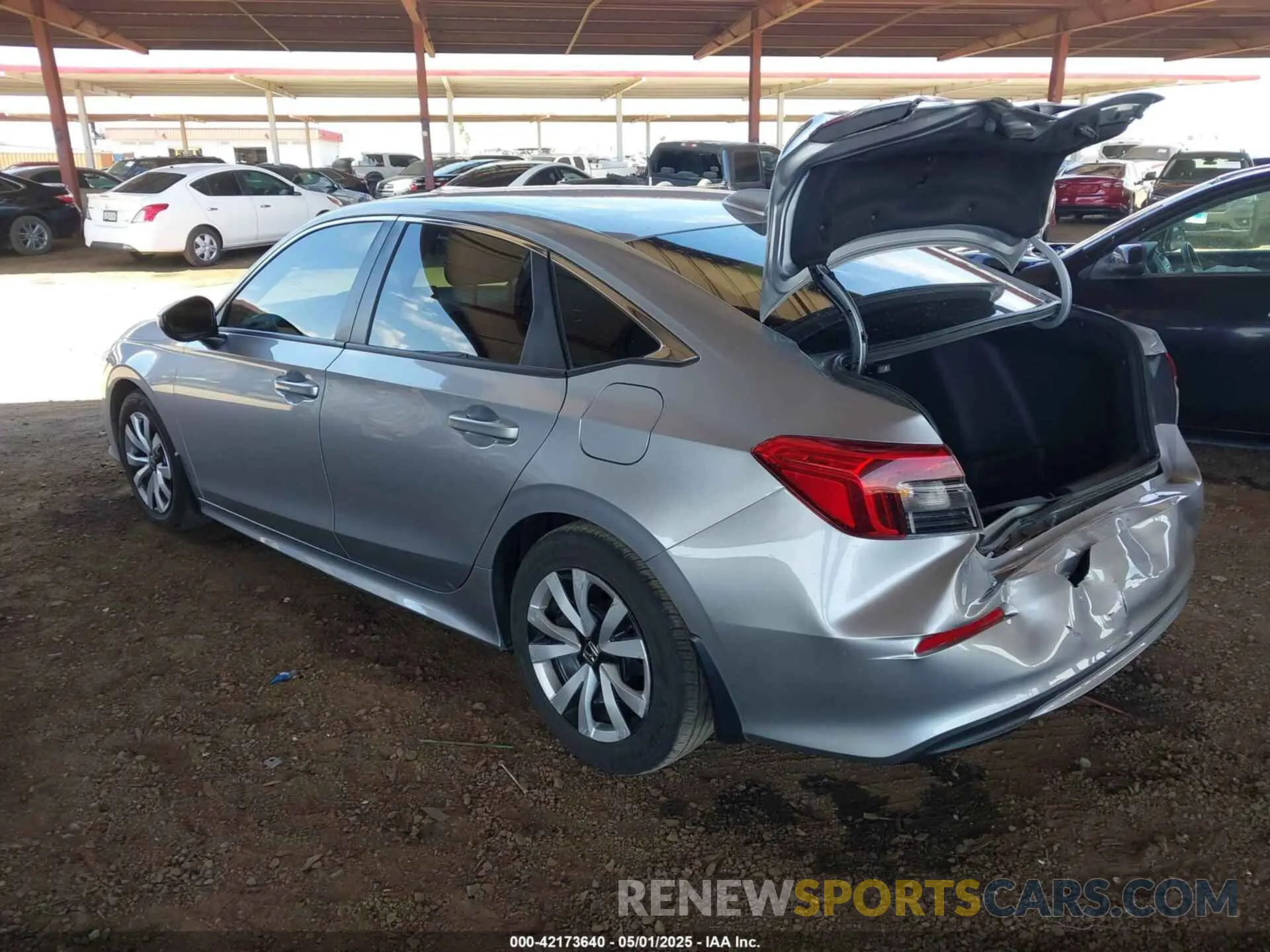 3 Photograph of a damaged car 2HGFE2F21RH506477 HONDA CIVIC 2024