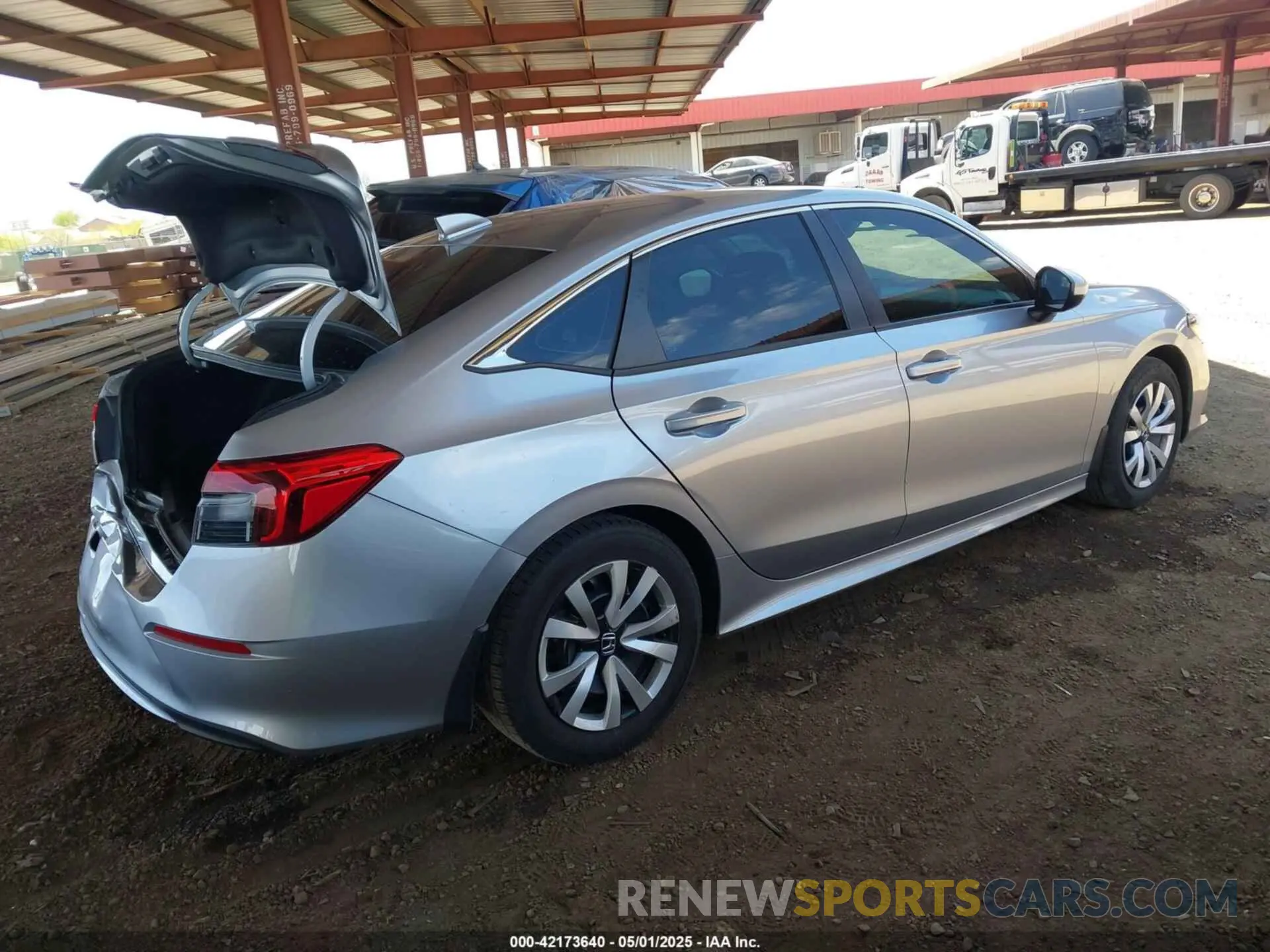4 Photograph of a damaged car 2HGFE2F21RH506477 HONDA CIVIC 2024