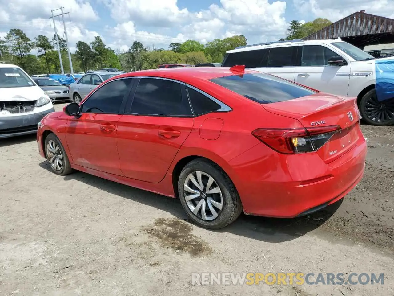 2 Photograph of a damaged car 2HGFE2F21RH511422 HONDA CIVIC 2024