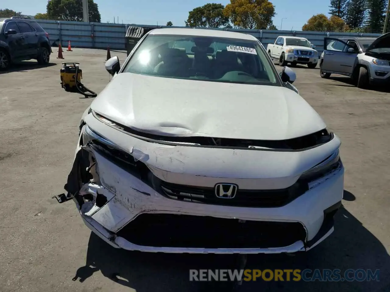 5 Photograph of a damaged car 2HGFE2F21RH536000 HONDA CIVIC 2024