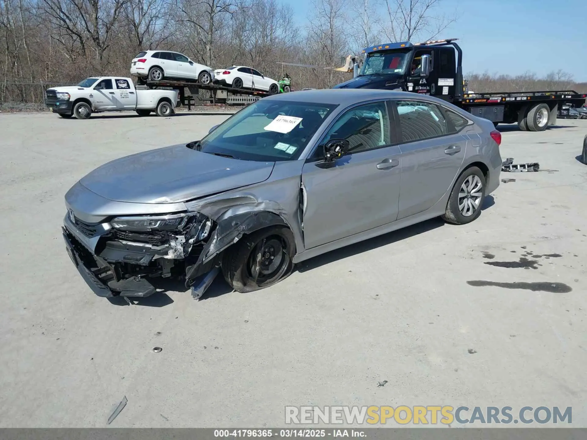 2 Photograph of a damaged car 2HGFE2F21RH545246 HONDA CIVIC 2024