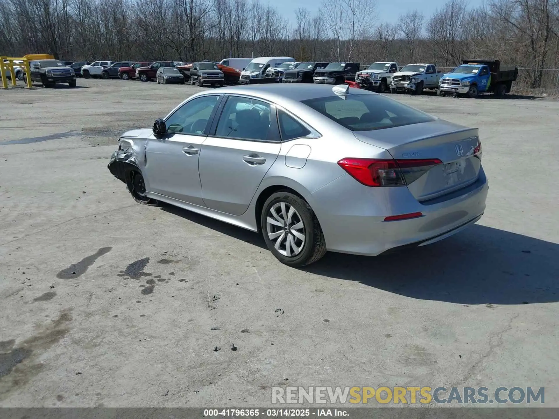3 Photograph of a damaged car 2HGFE2F21RH545246 HONDA CIVIC 2024