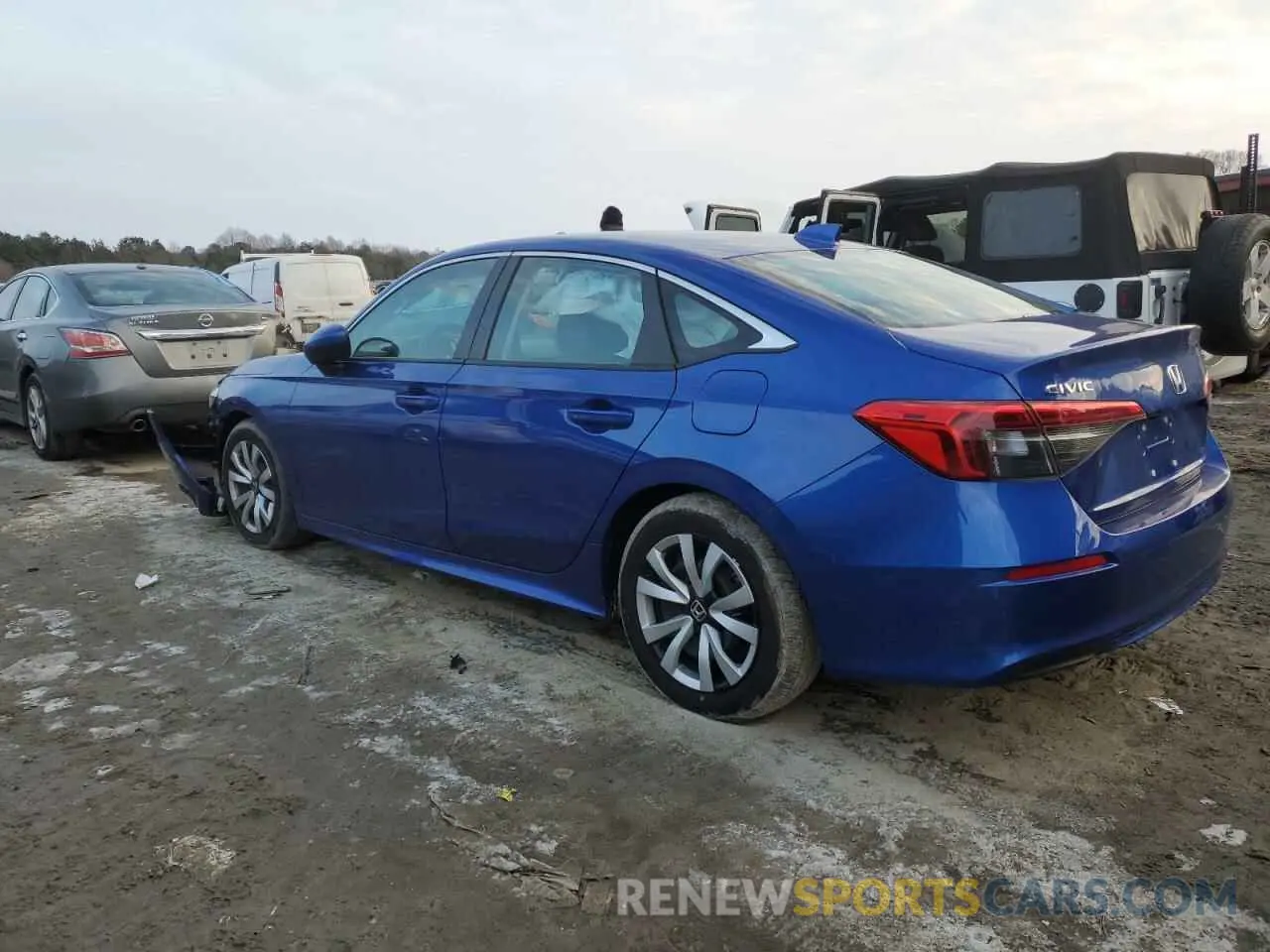 2 Photograph of a damaged car 2HGFE2F21RH565660 HONDA CIVIC 2024
