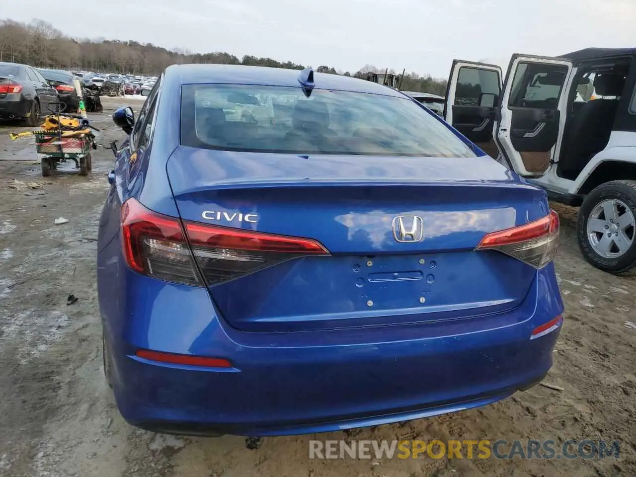 6 Photograph of a damaged car 2HGFE2F21RH565660 HONDA CIVIC 2024