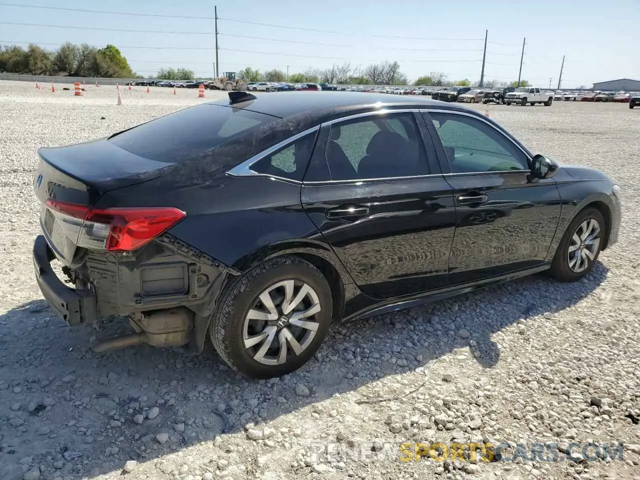 3 Photograph of a damaged car 2HGFE2F22RH536605 HONDA CIVIC 2024