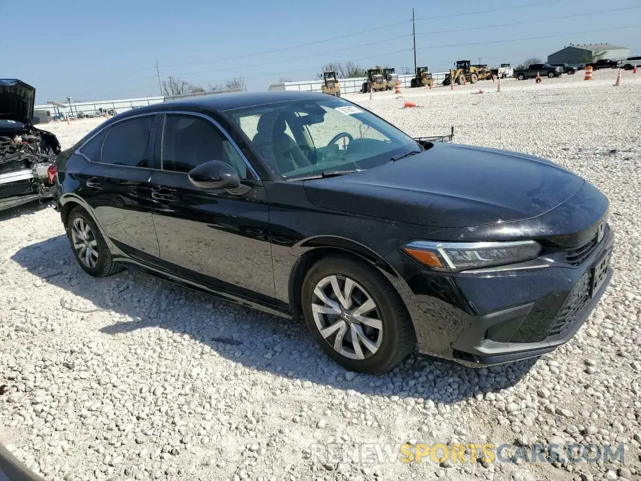 4 Photograph of a damaged car 2HGFE2F22RH536605 HONDA CIVIC 2024